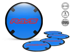 Rays Ruota Emblemi Versione Design Etichetta Pregiata